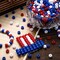 1200pc Patriotic Pony Beads - Red, White & Blue Bulk Craft Beads for DIY Jewelry